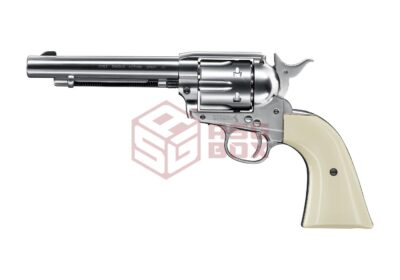 Colt SAA .45 Peacemaker 5.5 Inch Co2 Pellet Nickel