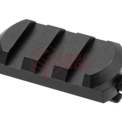 5KU QD MLOK 3 Slot Rail Section Black