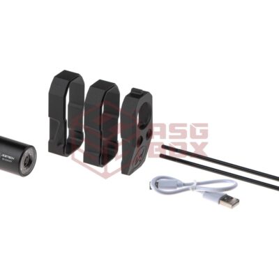 Krytac SilencerCo Maxim 9 Tracer Unit Kit Black