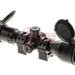 Leapers 3-9x32 1" BugBuster Scope AO RGB Mil-dot With QD Rings Black
