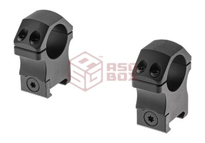 Leapers PRO 25.4 High Profile P.O.I. Picatinny Rings Black