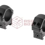 Leapers PRO 30mm Low Profile P.O.I. Picatinny Rings Black