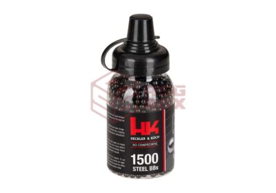 4.5mm BB Black Steel Shot 1500rds Bottle