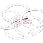 EpeS AR15 Barrel Nut Spacer 5pcs – 0.1x22.5x28mm