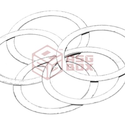 EpeS AR15 Barrel Nut Spacer 5pcs – 0.1x22.5x28mm