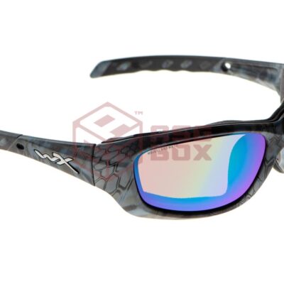 Wiley X WX Gravity Captivate Polarized Green Mirror Kryptek Neptune