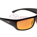 Wiley X WX Omega Captivate Polarized Bronze Mirror Black