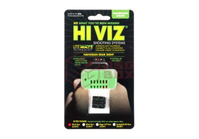 HIVIZ LiteWave Rear Sight for Glock 17/19