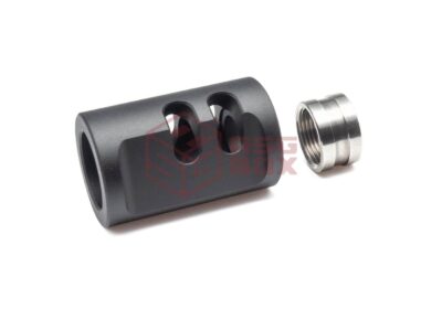 TTI Airsoft AAP01 Type-A Compensator 14mm CCW Black