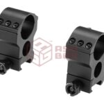 Primary Arms 1-Inch Tactical Rings Extra High Black