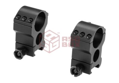 Primary Arms 1-Inch Tactical Rings Extra High Black