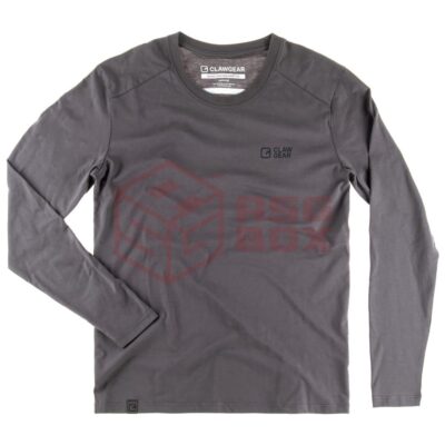 Clawgear Basic Tee LS Wolf Grey M