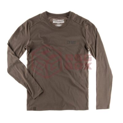 Clawgear Basic Tee LS Stonegrey Olive M