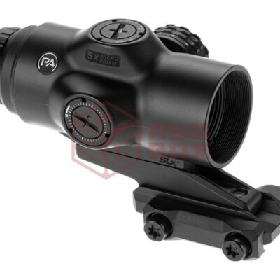 Primary Arms SLx 5X MicroPrism Red ACSS Aurora MIL Reticle Black