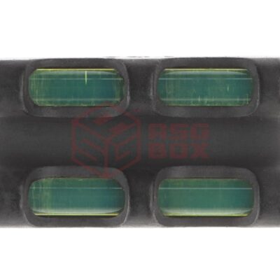 Alternative view of LPA Green Twin Fiber Optics Front Sight 2,6 MA Thread