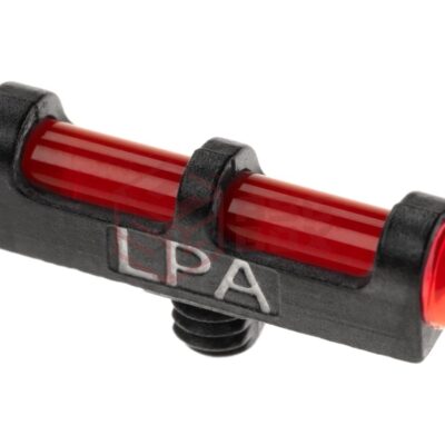 LPA Red Fiber Optics Front Sight for 2,6 MA Thread