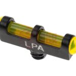 LPA Yellow Fiber Optics Front Sight for 5X40 Thread