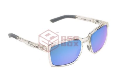 Wiley X WX Alfa Captivate Polarized Blue Mirror Transparent