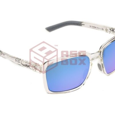 Wiley X WX Alfa Captivate Polarized Blue Mirror Transparent