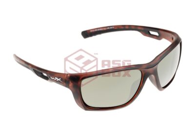 Wiley X WX Aspect Polarized Platinum Flash Brown