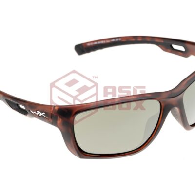 Wiley X WX Aspect Polarized Platinum Flash Brown