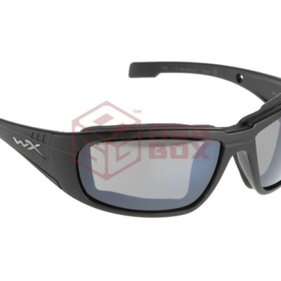 Wiley X WX Boss Silver Flash Grey Black