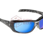 Wiley X WX Gravity Captivate Polarized Blue Mirror Black