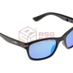 Wiley X WX Helix Captivate Polarized Blue Mirror Black