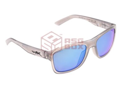 Wiley X WX Ovation Captivate Polarized Blue Mirror Transparent