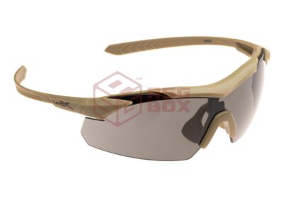 Wiley X WX Vapor 2.5 Comm Grey / Clear / Light Rust Tan