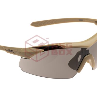 Wiley X WX Vapor 2.5 Comm Grey / Clear / Light Rust Tan