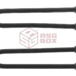 Nite Ize Gear Tie Reusable Rubber Twist Tie 6" 2pcs Black