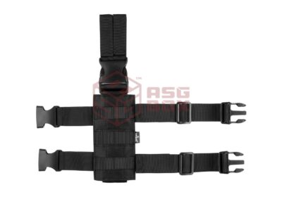 Amomax Drop Leg Molle Platform Black
