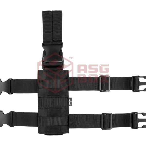 Amomax Drop Leg Molle Platform Black