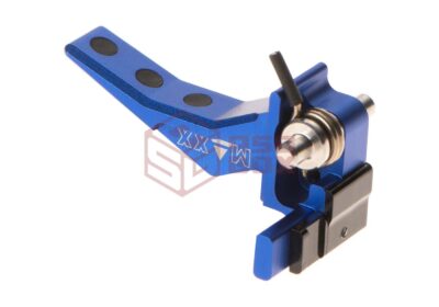 Maxx Model CNC Aluminum Advanced Speed Trigger for EVO-3 Style B Blue