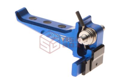 Maxx Model CNC Aluminum Advanced Speed Trigger for EVO-3 Style E Blue