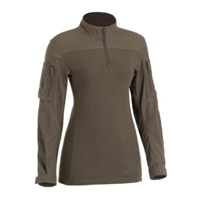 Clawgear Raider Combat Shirt ATS Female Fit Stonegrey Olive L