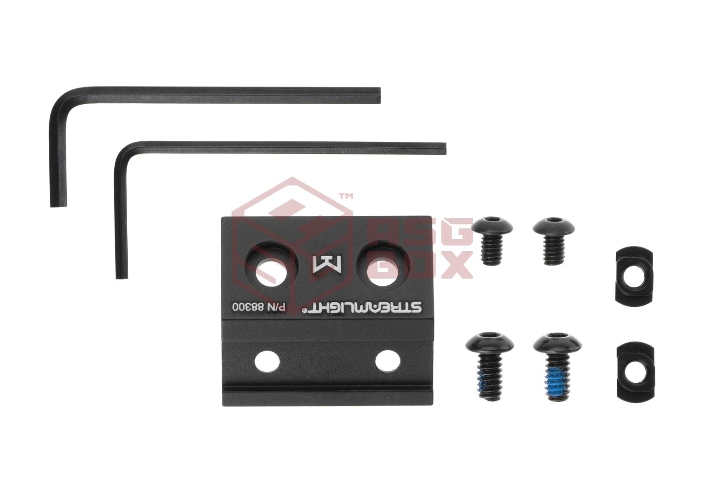 Streamlight ProTac Rail Mount HL X Pro Lite Black OD-TM-12487606000 88128 ASGBOX