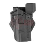 Amomax Paddle Holster for WE / KJW / TM Hi-Capa - Red Dot Compatible Black