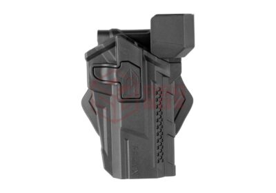 Amomax Paddle Holster for WE / KJW / TM Hi-Capa - Red Dot Compatible Black
