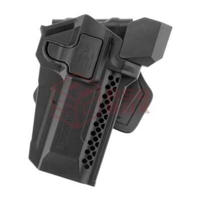 Amomax Paddle Holster for WE / KJW / KWA / TM M9 - Red Dot Compatible Black