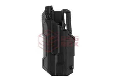 Blackhawk T-Series L3D Duty Holster for Glock 17 / 19 / 22 / 23 / 31 / 32 / 47 with TLR-1 / 2 Left Side Black