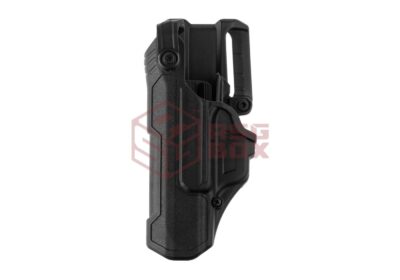 Blackhawk T-Series L3D Duty Holster for Glock 17 / 19 / 22 / 23 / 34 / 35 Left Side Black