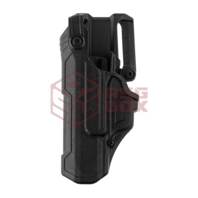 Blackhawk T-Series L3D Duty Holster for Glock 17/19/22/23/34/35 Left Side Black