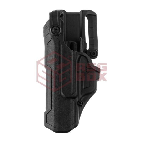 Blackhawk T-Series L3D Duty Holster for Glock 17 / 19 / 22 / 23 / 34 / 35 Left Side Black