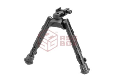Leapers Recon 360 TL Picatinny Bipod, 6.6"-9.1" Center Height Black