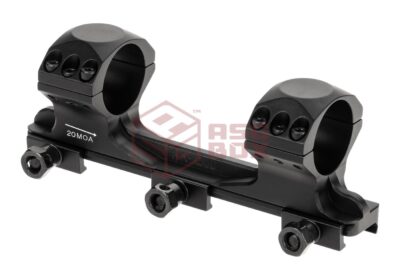 Vector Optics 30mm X-Accu One Piece 20 MOA HI Picatinny Mount Black