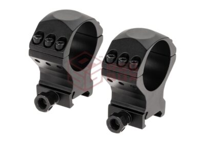 Vector Optics 34mm X-Accu Medium Profile Picatinny Rings Black