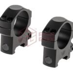 Vector Optics 30mm Medium Profile Weaver Rings Black