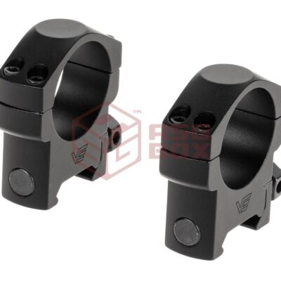 Vector Optics 30mm Medium Profile Weaver Rings Black